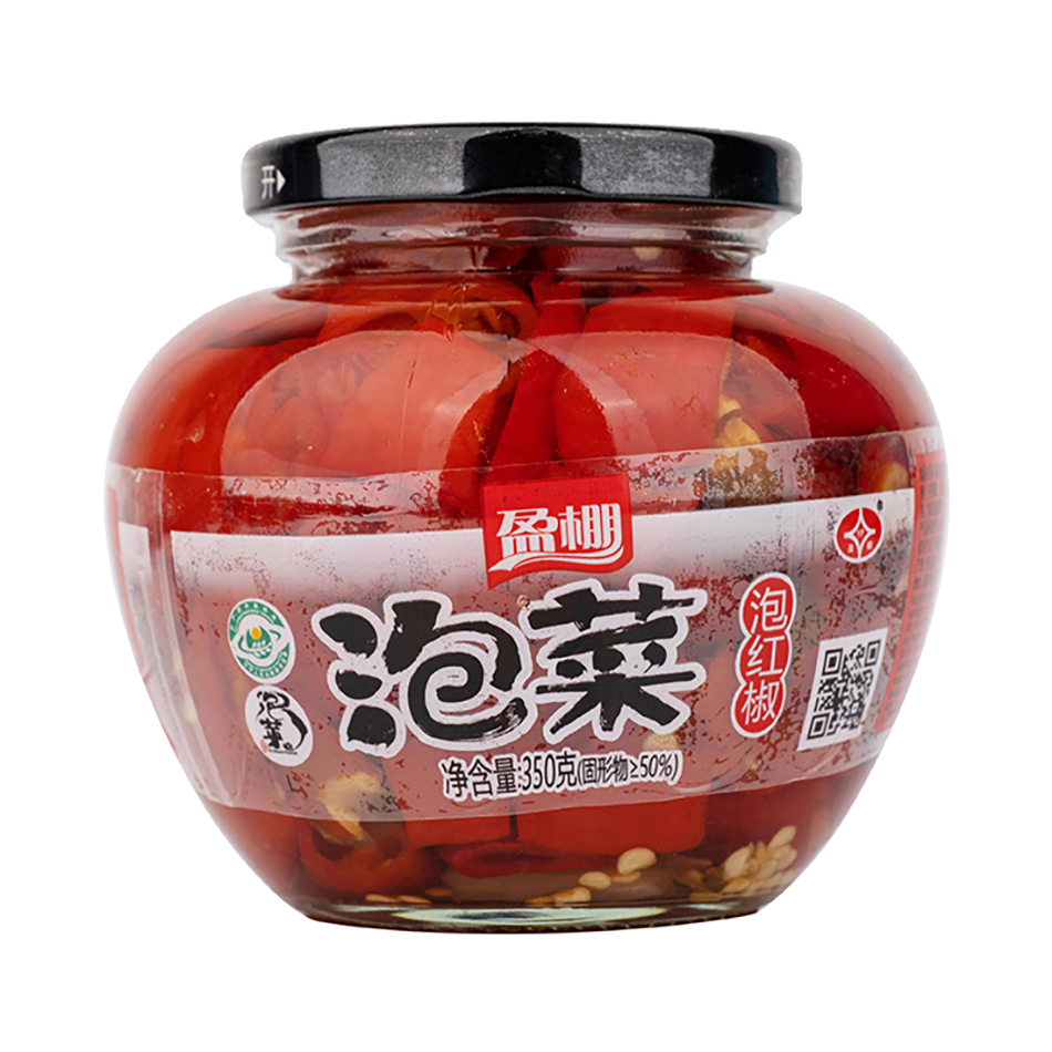 YP-Pickled Chili | 盈棚泡红椒 350g