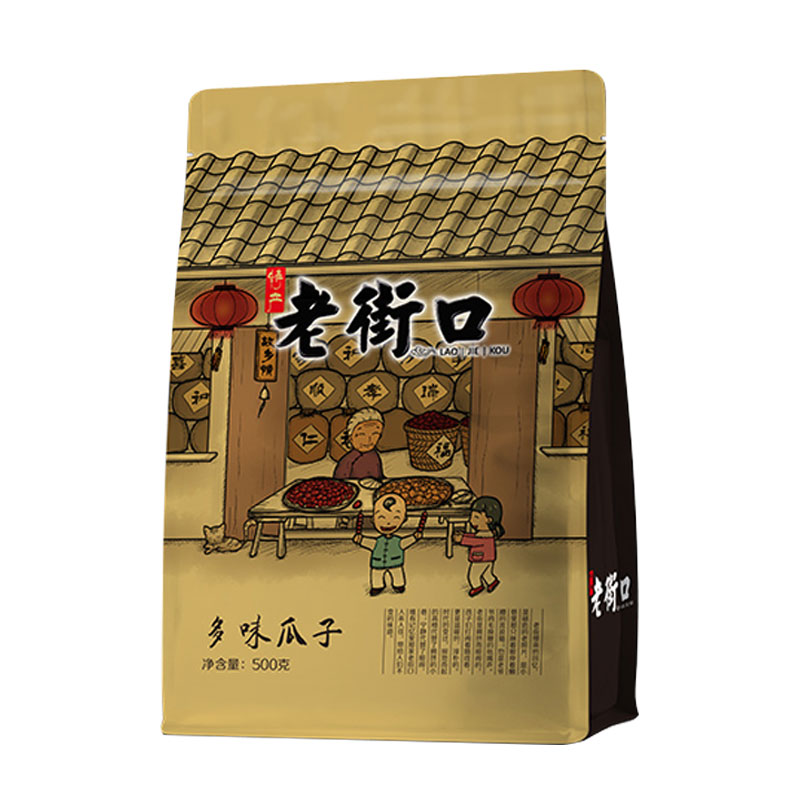 LJK-Salted Sunflower Seeds | 老街口多味瓜子 500g