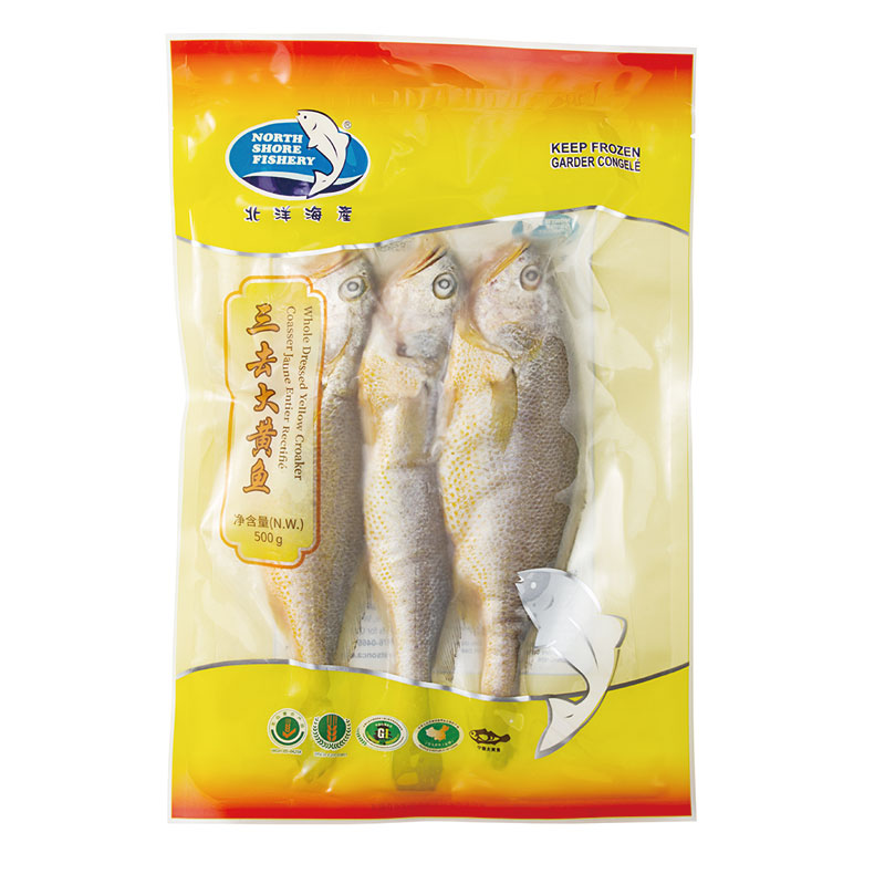 NSF-Whole Dressed Yellow Croaker | 北洋海产三去大黄鱼 500g