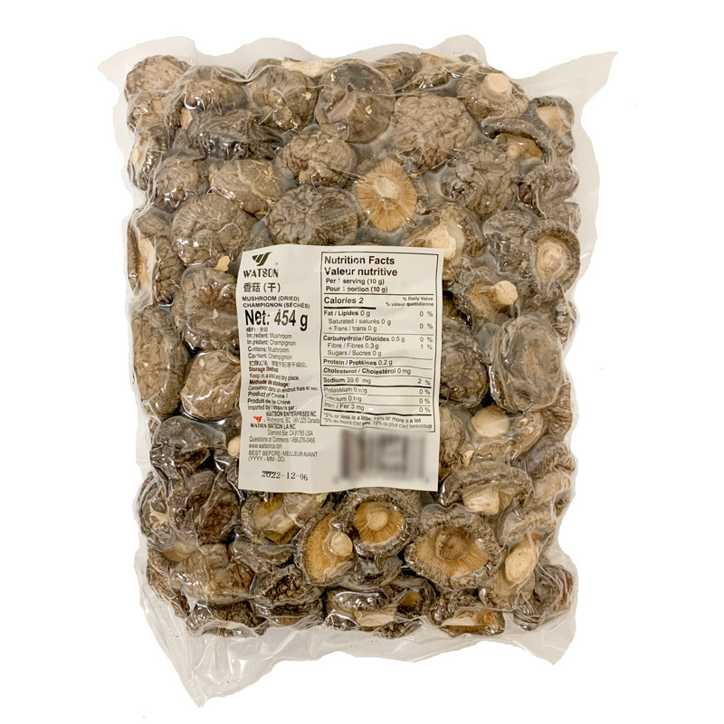 Watson Mushroom(Dried) | 华生香菇(干) 454g