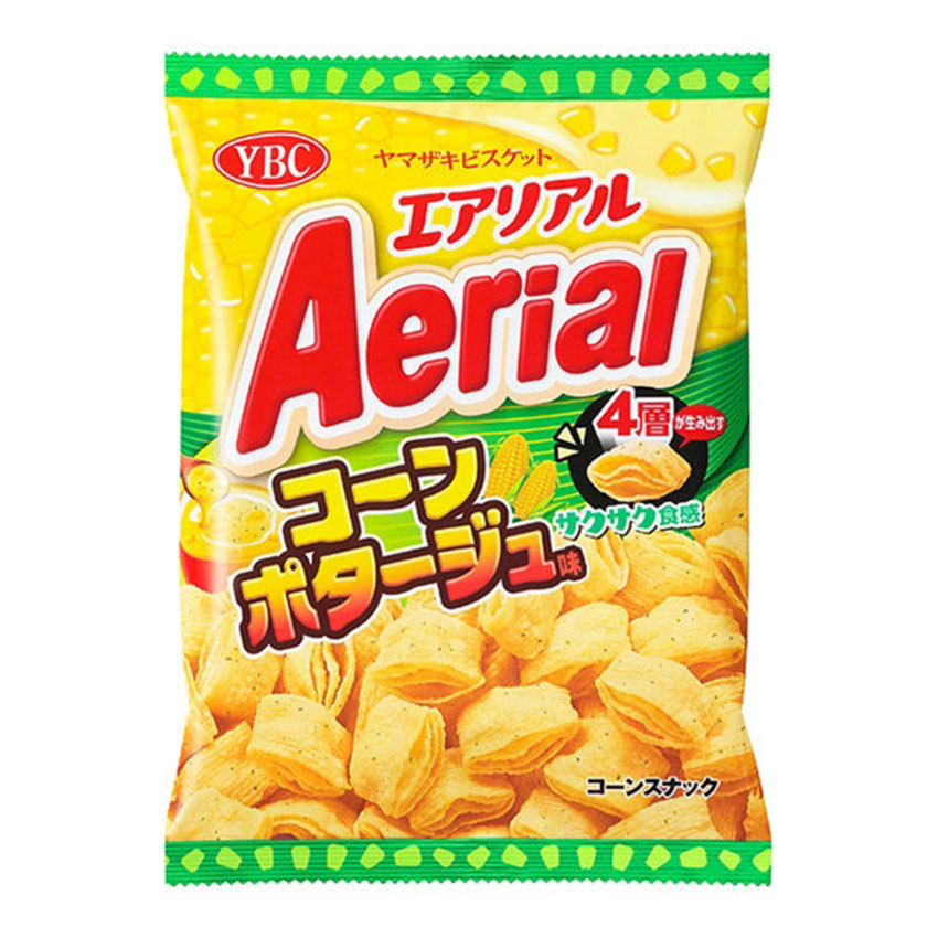 YBC Aerial Corn Potage Flavor | 山崎饼干浓汤味玉米脆 70g
