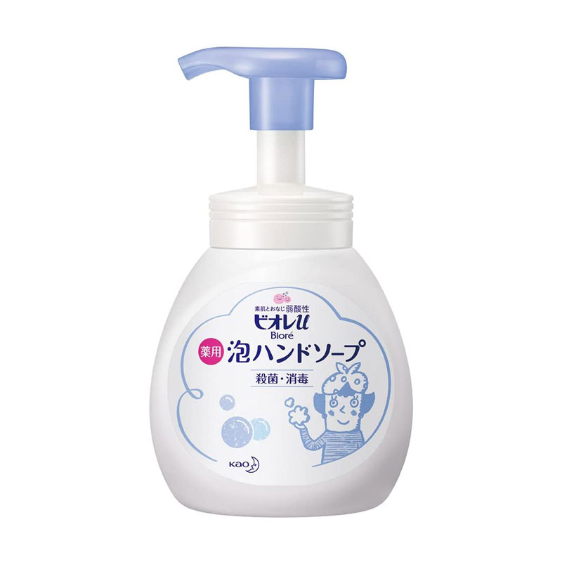 Kao Biore U Foam Hand Soap Pump | 花王碧柔 消毒杀菌泡泡洗手液 250ml