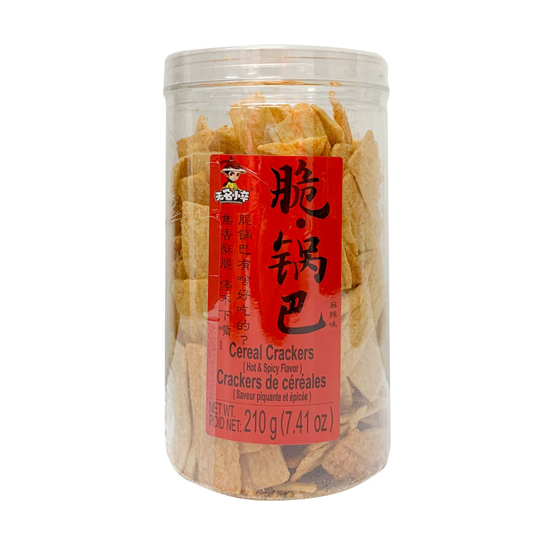 WMXZ-Cereal Crackers(Hot & Spicy Flavor) | 无名小卒-脆锅巴麻辣味 210 g
