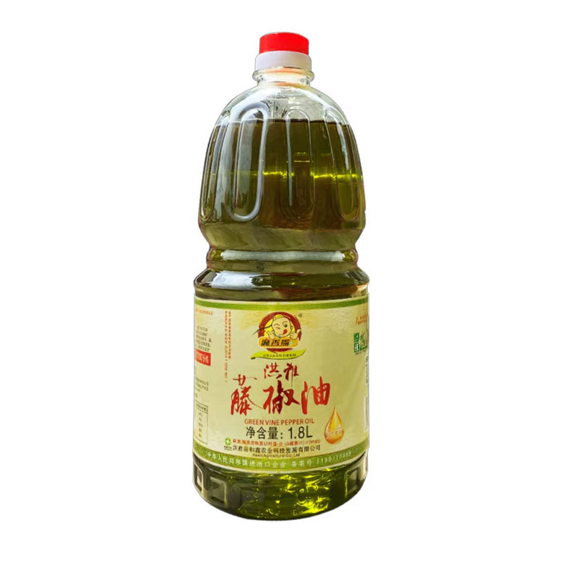 MXZ-GREEN VINE PEPPER OIL | 麻香嘴藤椒油 1.8L
