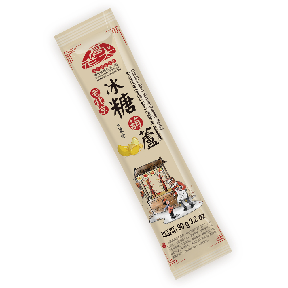 GLT-Candied Haws Skewer (Mango Paste) | 高老太冰糖葫芦(芒果) 90 g
