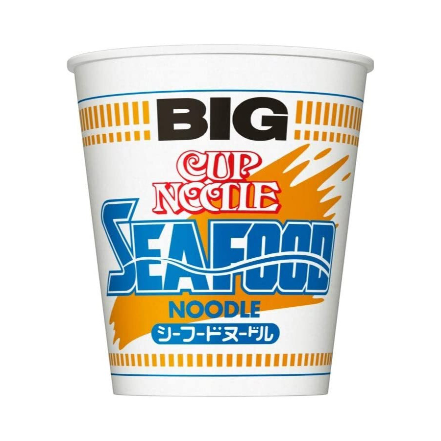 Nissin Big Cup Noodle Seafood Flavor | 日清浓郁汤头海鲜大杯面 104g