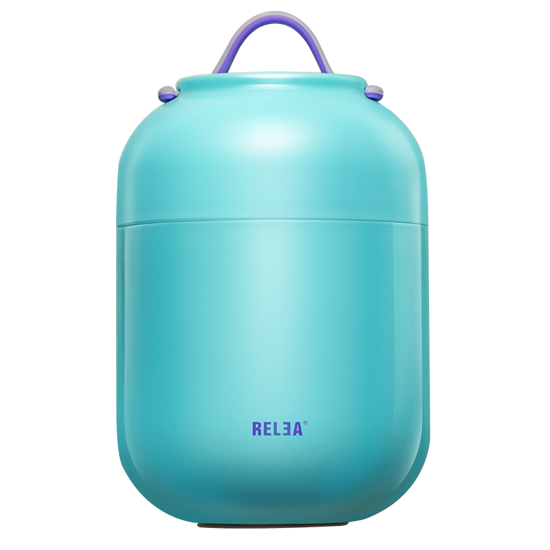 RELEA Vacuum Insulated Food Jar-Blue | 物生物HELLO焖烧罐-海盐蓝 FJRE700B 700ML