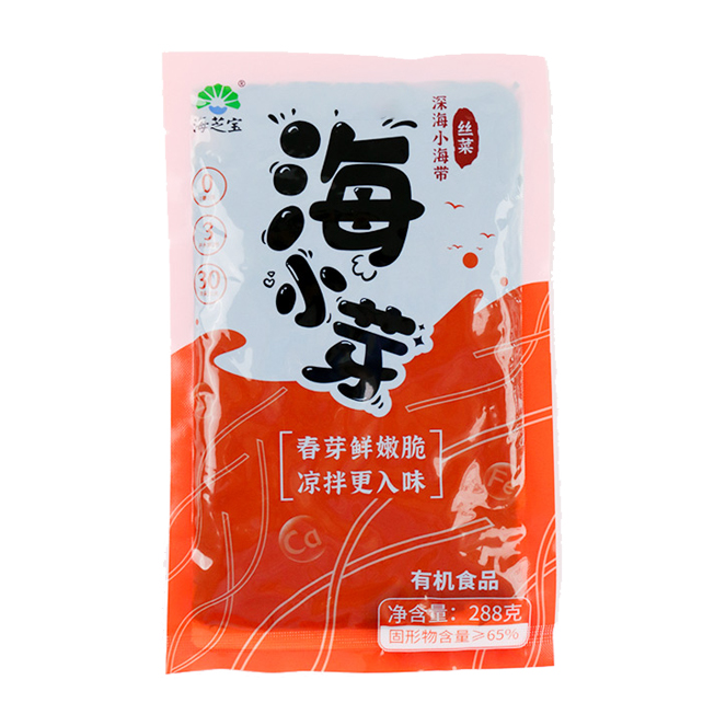 HZB-Organic Salted Seaweed Slice | 海芝宝-深海有机小海带(丝菜) 288g