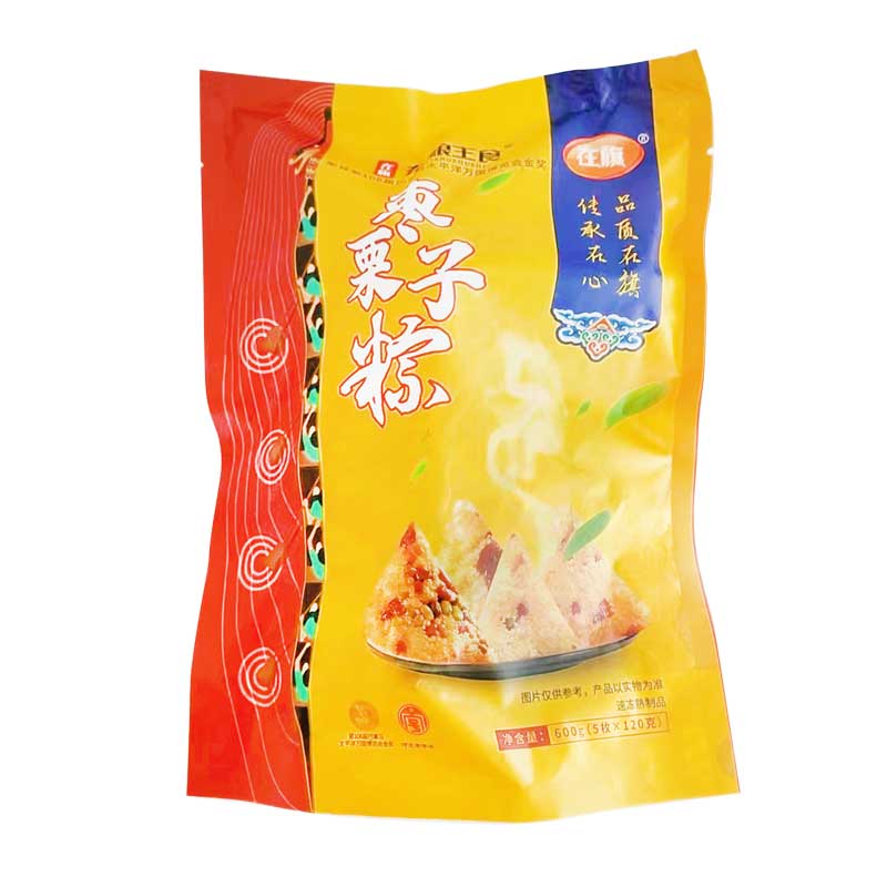 ZQ-Chestnut and Candied jujube Millet Dumplings | 在旗枣栗子粽 600g (125gx5)