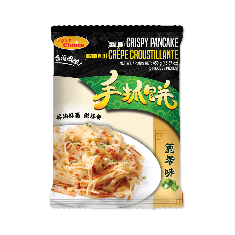AC-Crispy Pancake (Scallion) | 亚洲优选葱香手抓饼 450g