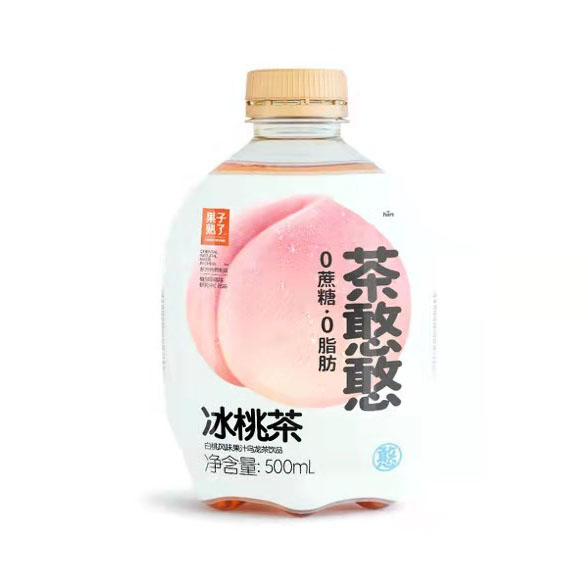 CHH-Ice tea (peach flavour) | 茶憨憨冰桃茶 500ml
