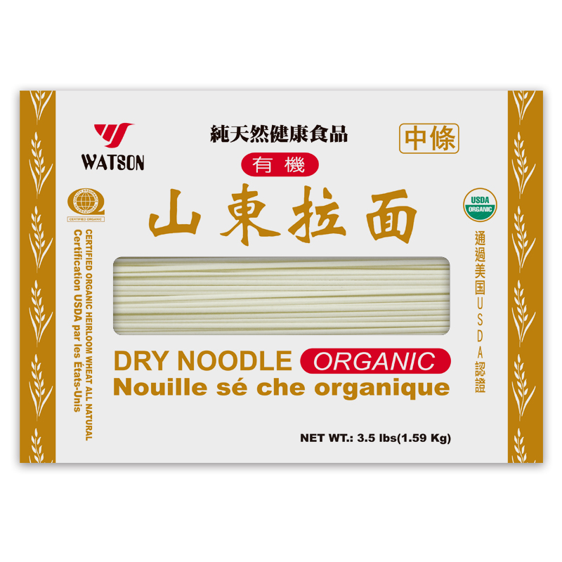 Watson-Organic Dry Noodles (Medium) | 华生有机山东拉面 (中)