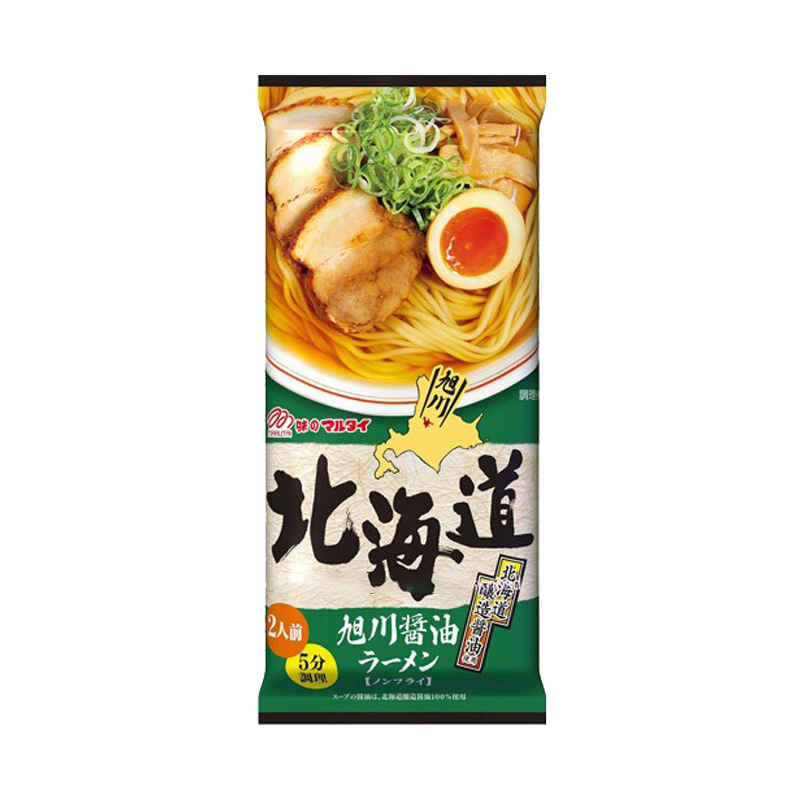 JP-Instant Noodles (Hokkaido Soy Bean) | 日本北海道酱油拉面