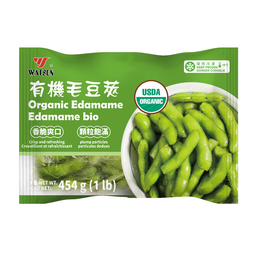 Watson-Organic Edamame | 华生-有机毛豆荚 454g (1lbs)
