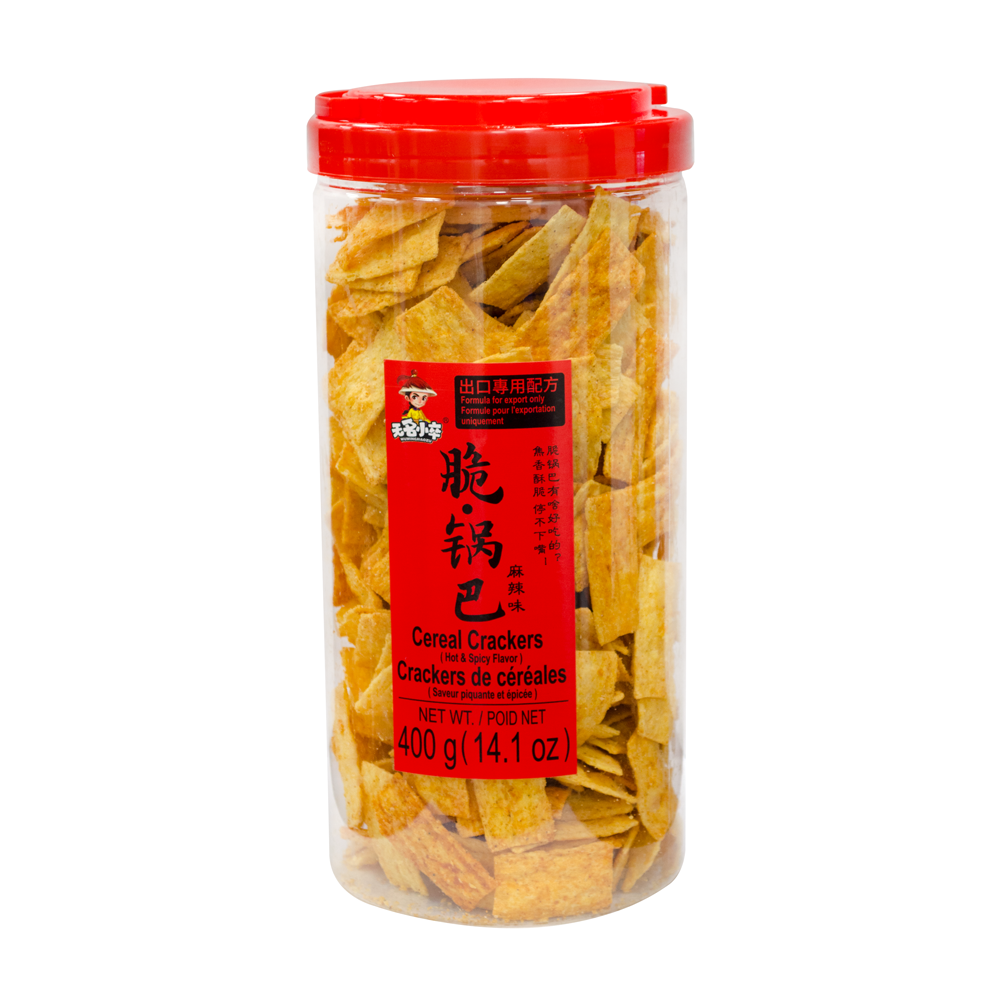 WMXZ-Cereal Crackers（Hot & Spicy Flavor) | 无名小卒-脆锅巴麻辣味 400g