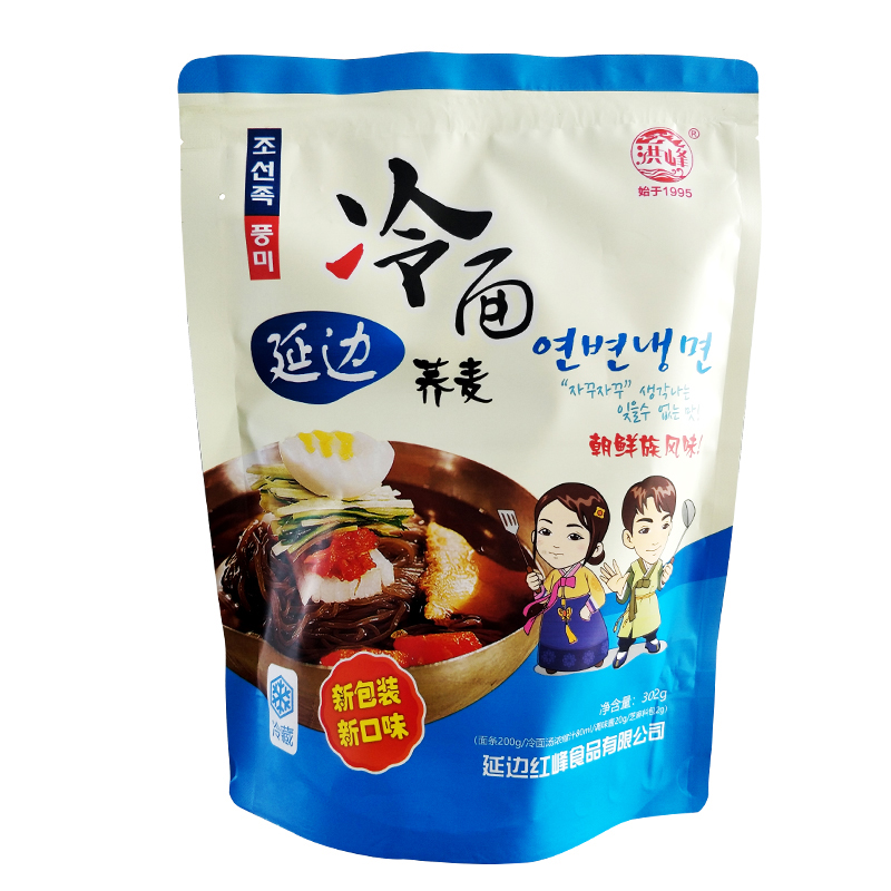 Hongfeng-Yanbian Buckwheat Cold Noodles | 洪峰延边荞麦冷面 302g