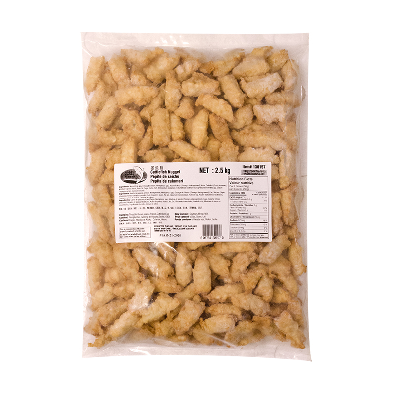 NSF-Thailand Cuttlefish Nugget | 北洋海产泰国墨鱼天妇罗