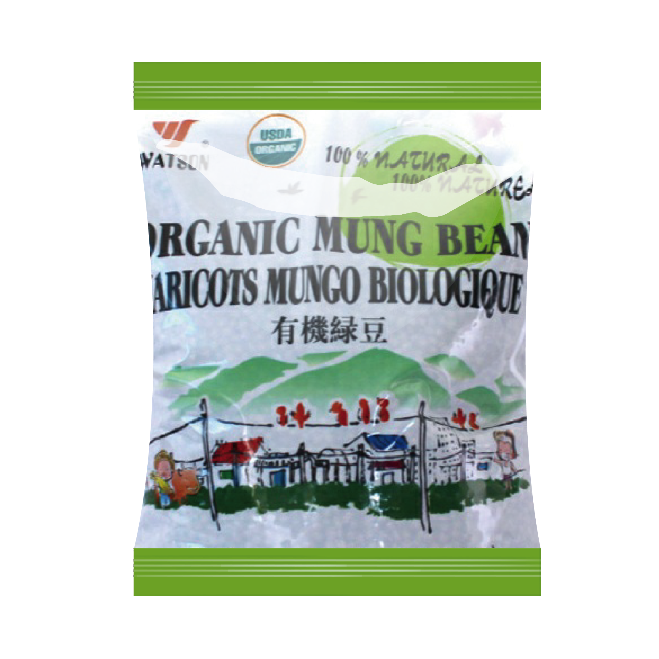 Watson-Organic Mung Bean (Large) | 华生有机绿豆 (大)