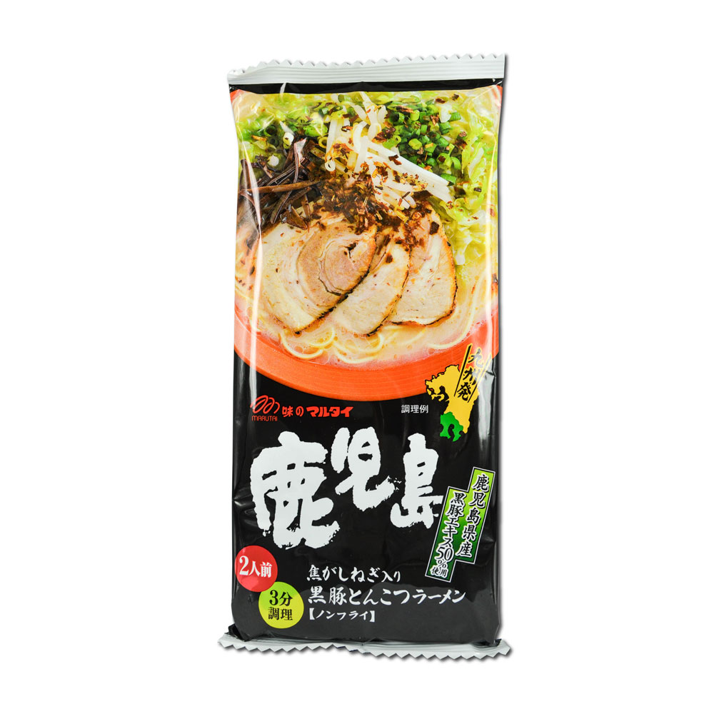 JP-Instant Noodles (Kagoshima) | 日本鹿儿岛黑猪骨拉面