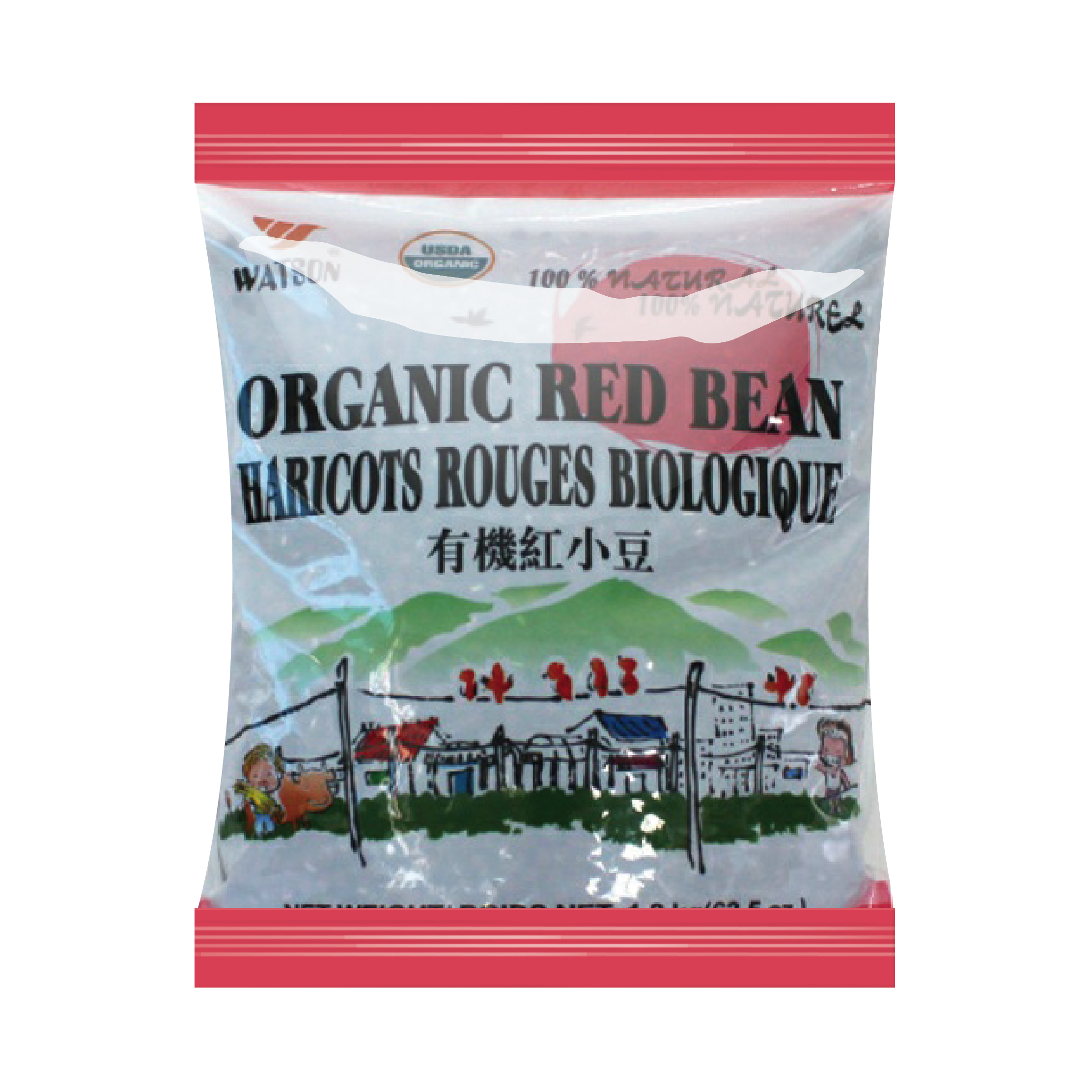 Watson-Organic Red Bean (Large) | 华生有机红小豆 (大)