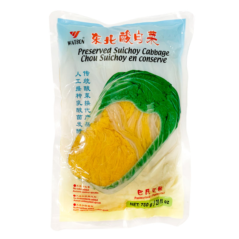 Watson-Preserved Suichoy Cabbage | 华生无添加东北酸白菜半颗 750g