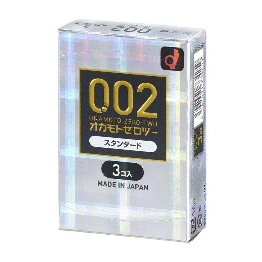 Okamoto Zero Two Regular Size | 冈本002标准款 3pcs