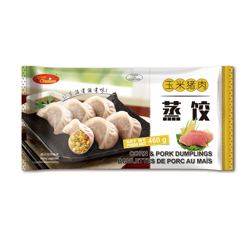 AC-Corn & Pork Dumplings | 玉米猪肉蒸饺460g