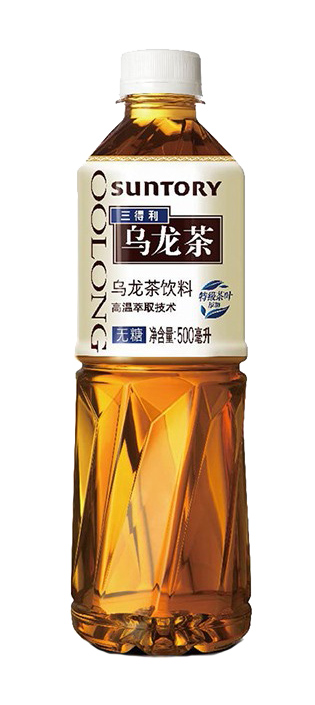 Suntory-Oolong tea drink (Sugar-free) | 三得利无糖乌龙茶饮料 500ml