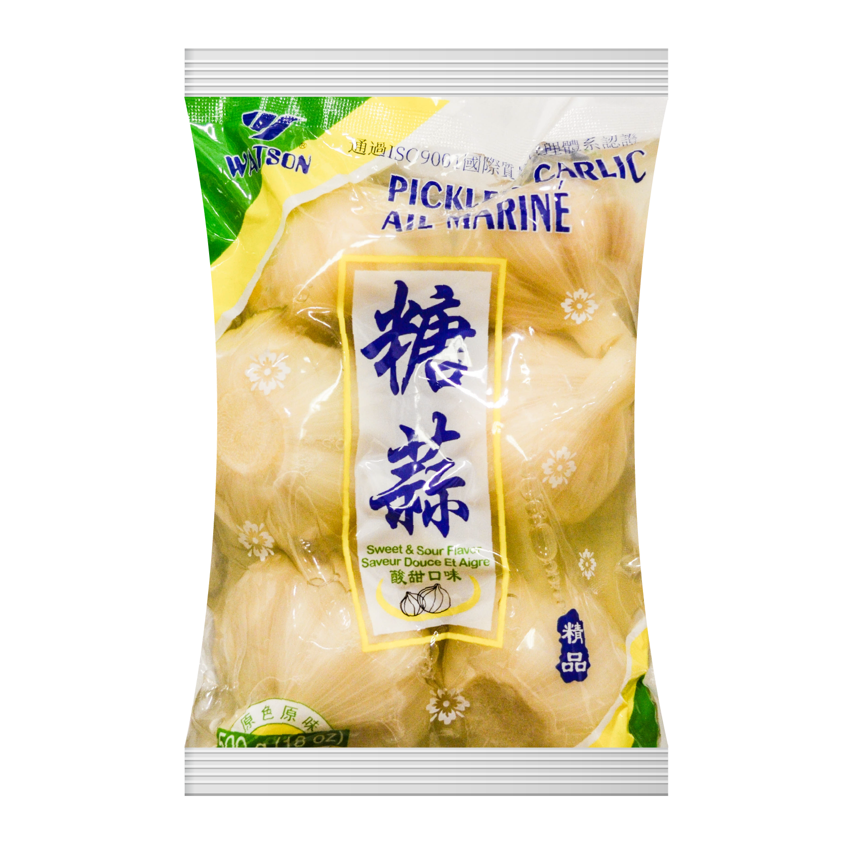 Watson-Preserved Garlic in bags | 华生袋装糖蒜