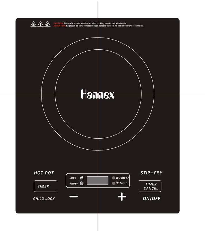 Hannex Induction Cooker 电磁炉 ICAT181B 1800W