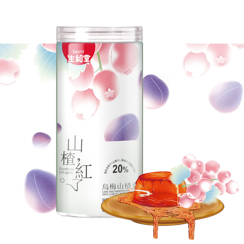 Sunity-Ume And Hawthorn Paste | 生和堂乌梅山楂膏 350g(70g×5)