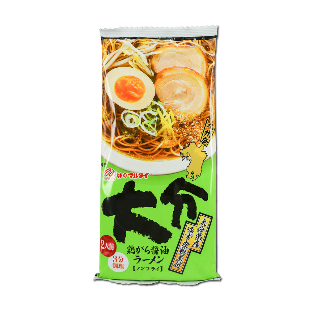 JP-Instant Noodles (Oita) | 日本大分鸡骨酱油拉面
