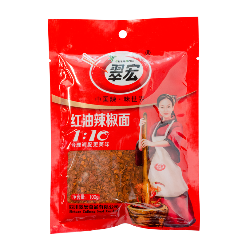 CH-Spicy Chili Powder | 翠宏1:10红油辣椒面 100g