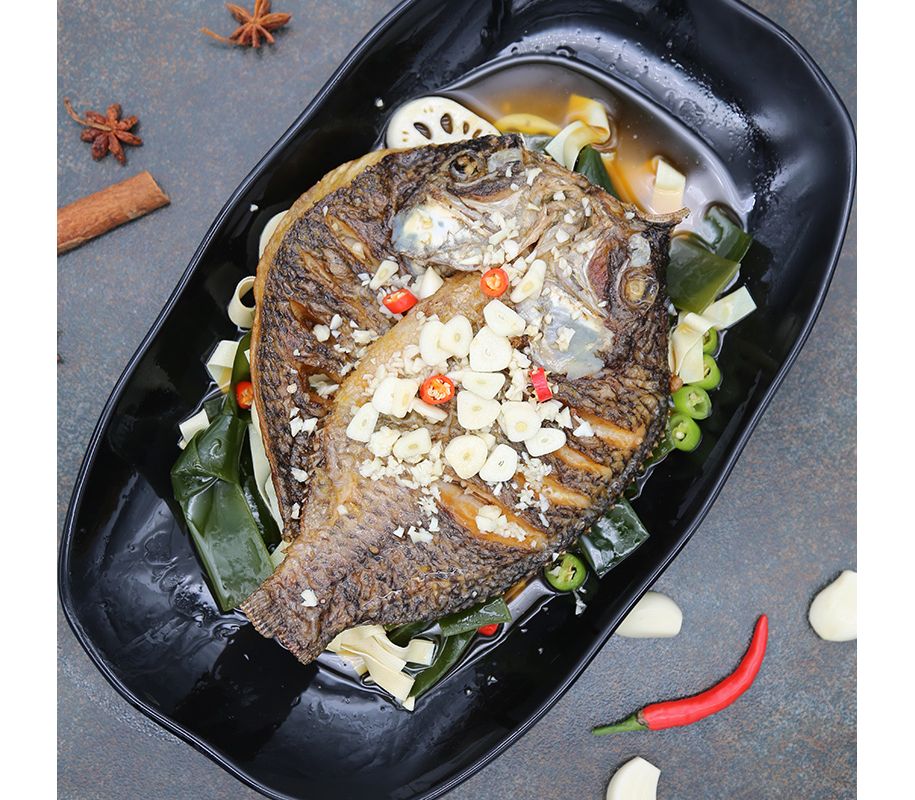NSF-Roasted Fish (Garlic Flavor Tilapia) | 北洋海产-蒜香烤鱼 1.5kg