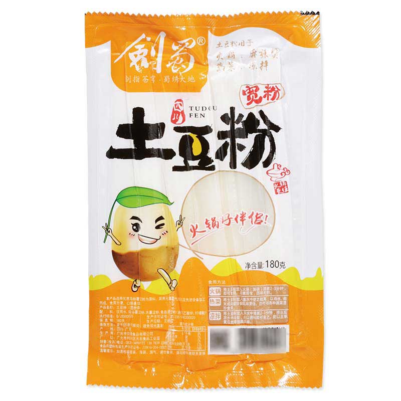 JS-Potato Noodles(wide) | 剑蜀土豆粉(宽型) 180g