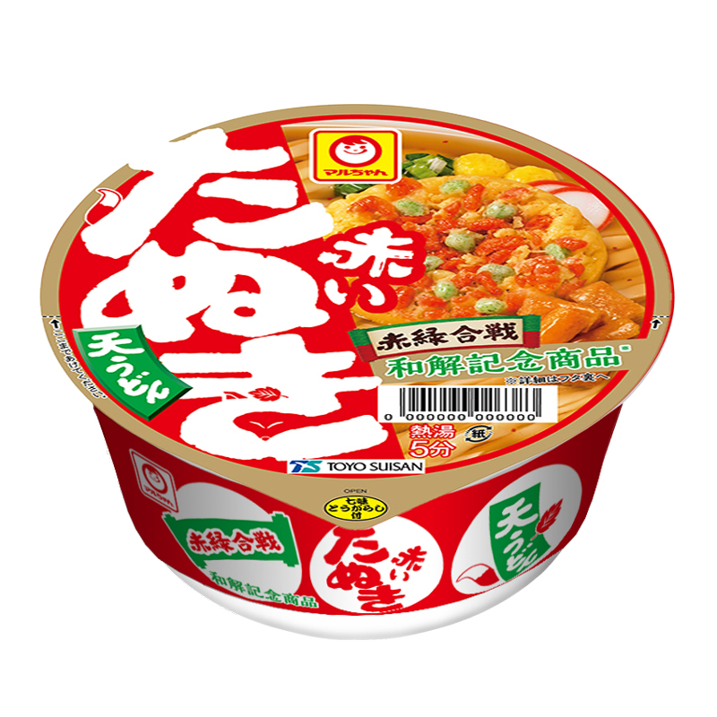 Maruchan Red Tanuki Tempura Udon | Maruchan 红狸天妇罗乌冬 101g