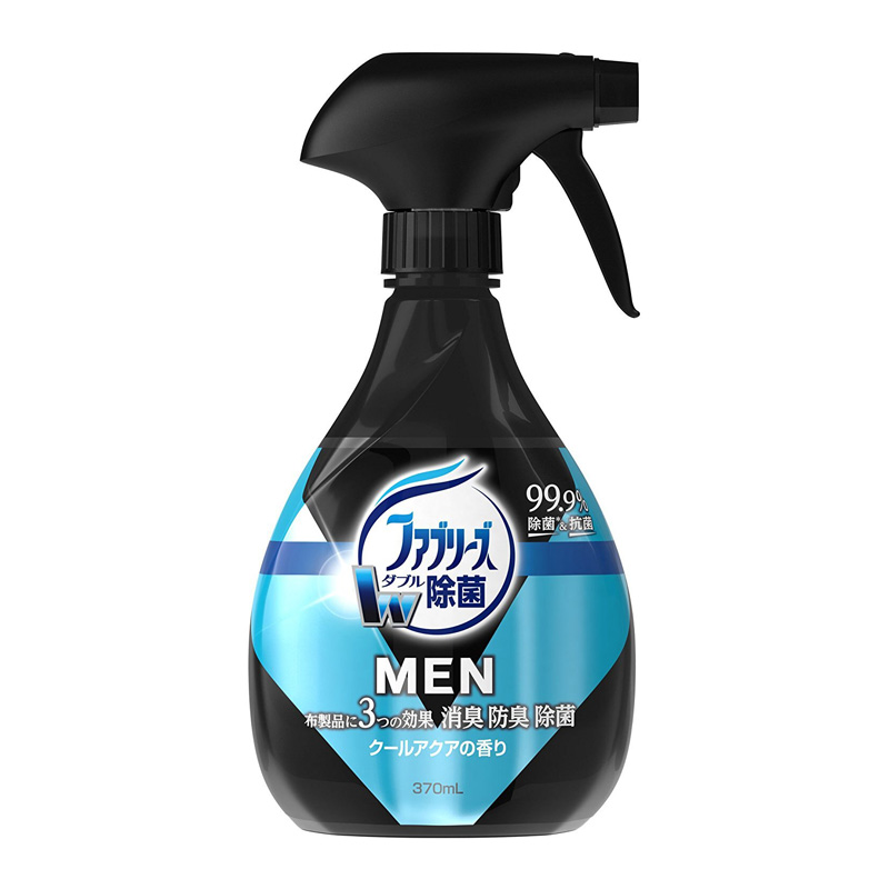 P&G febreze Men fabric refresher(Cool Aqua Fragrance) | 风倍清男士织物免洗除菌消臭喷雾(微香）370ml