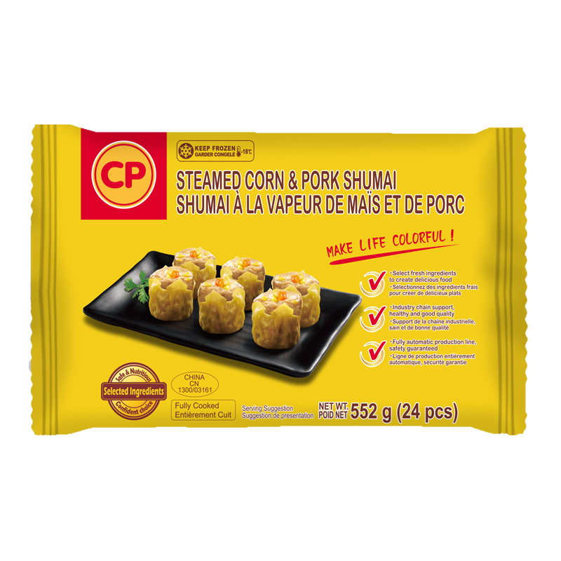 CP-Steamed Corn & Pork Shumai | 正大玉米猪肉烧卖 552g