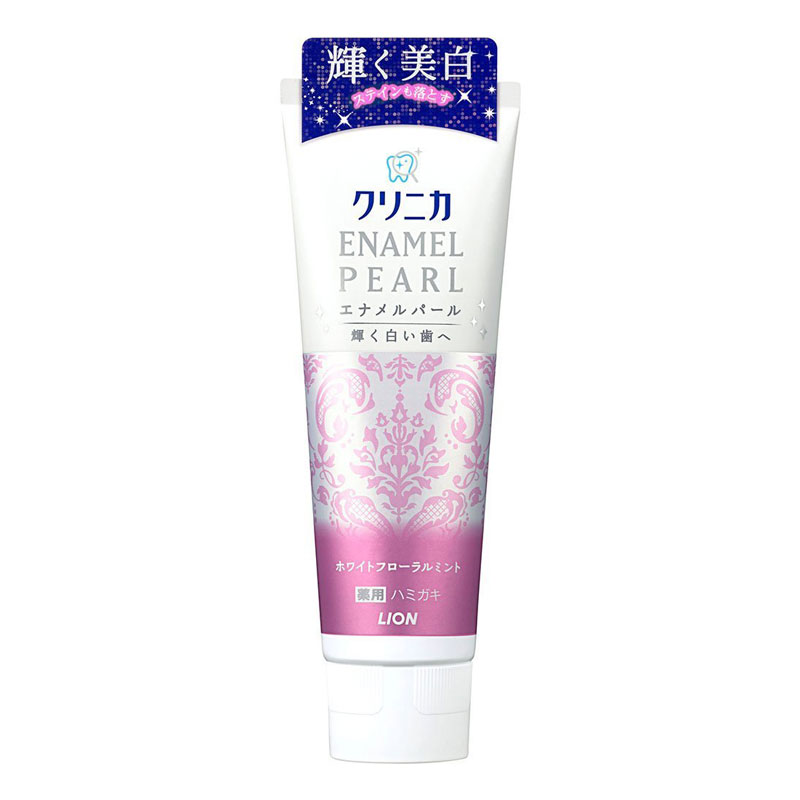 Lion Clinica Enamel Pearl White Floral Mint Toothpaste | 狮王齿力佳酵素美白牙膏(花香薄荷) 130 g
