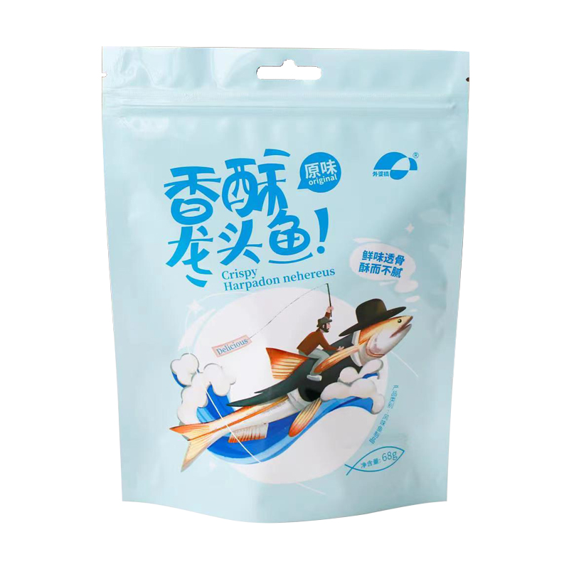 WPQ-Crispy Bombay Duck Fish (original flavour) | 外婆桥原味香酥龙头鱼 68g