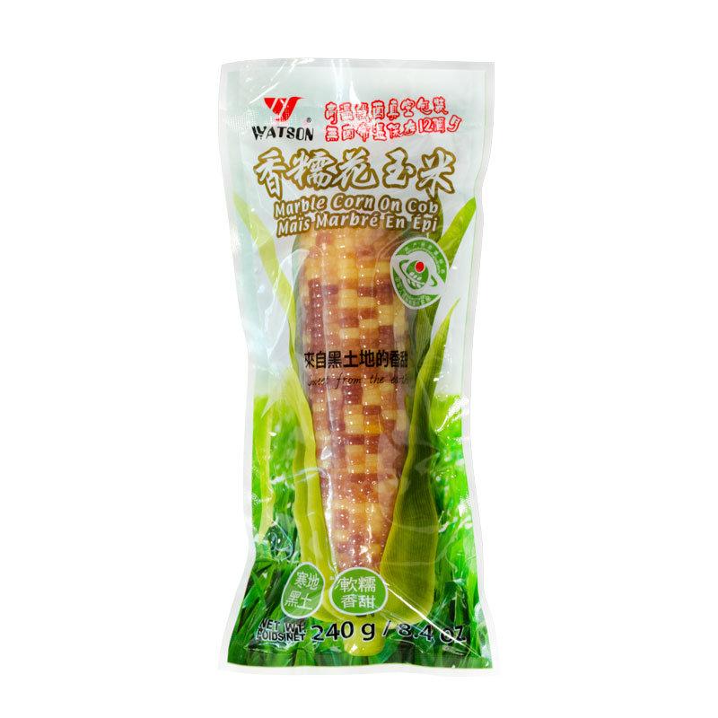 Watson Fragrant Waxy Colorful Corn | 华生香糯花玉米(常温真空包装) 240g
