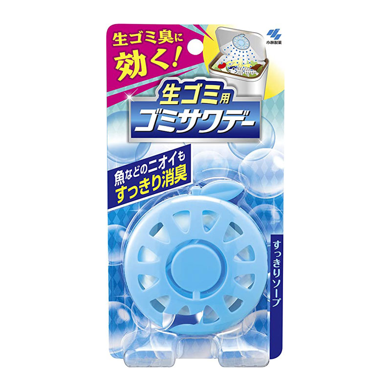 Kobayashi Sawaday Deodorant Air freshener for garbage bin (Clean Soap) | 小林制药厨房垃圾桶用除臭芳香贴(香皂味)