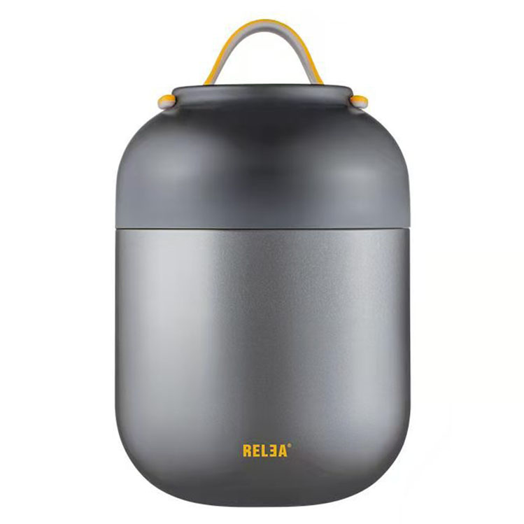 RELEA Vacuum Insulated Food Jar-Gray | 物生物HELLO焖烧罐-冷光灰 FJRE700G 700ML