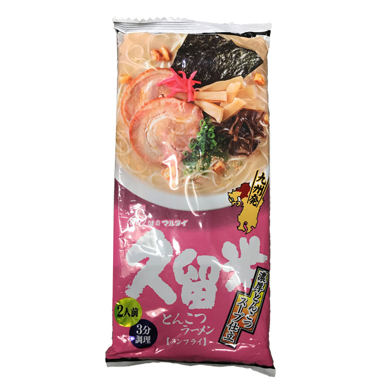 JP-Instant Noodles (Kurume) | 日本久留米浓香猪骨拉面