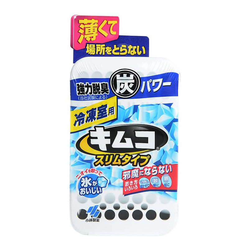 Kobayashi Refrigerator deodorant Slim Kimco for freezer | 小林制药活性炭冰箱去味剂（冷冻室用超薄型）