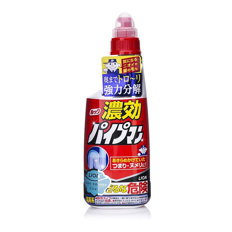 Lion Look Noko (Strong & Effective) Pipeman | 狮王管道下水道强效疏通剂 450ml