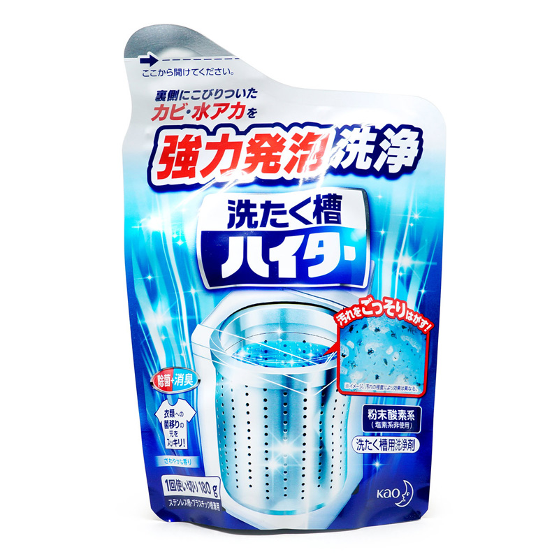 Kao washer inner tank sterilizing & deodorizing agent | 花王洗衣槽除菌消臭清洁剂 180g