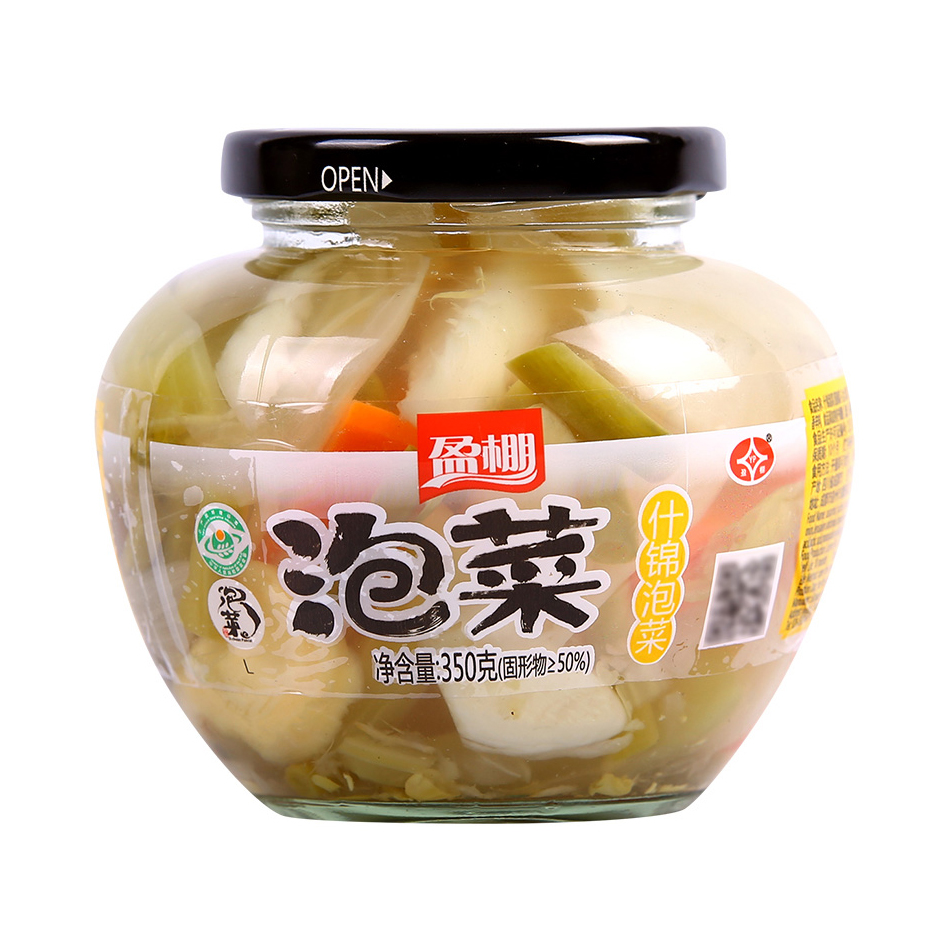 YP-Pickled Assorted Vegetable | 盈棚什锦泡菜 350g