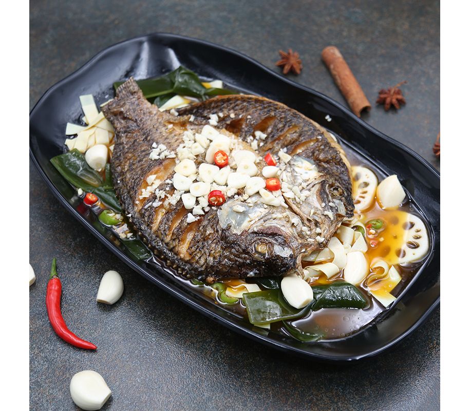 NSF-Roasted Fish (Garlic Flavor Tilapia) | 北洋海产-蒜香烤鱼 1.5kg