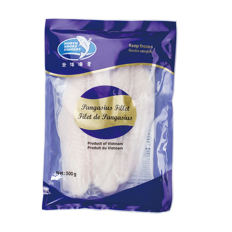 NSF-Frozen Pangasius Fillet | 冷冻巴沙鱼片 500g
